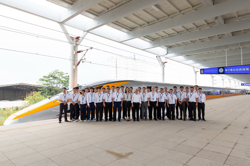 机辆所圆满完成印尼雅万高铁联调联试及动车组专项试验工作