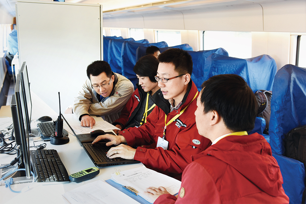 大西高铁高速综合试验