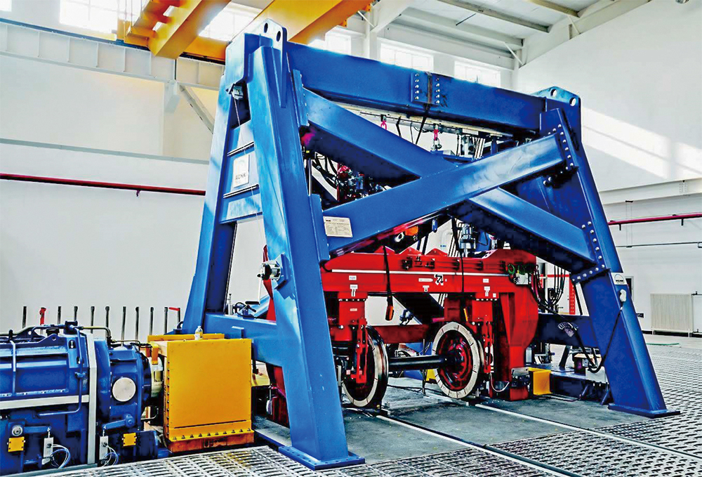 高速轮轨关系试验台