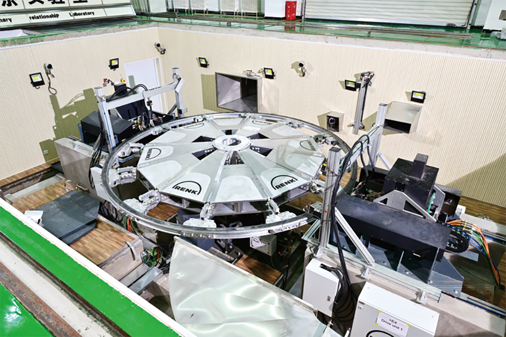 城市轨道交通受流与磨耗试验台