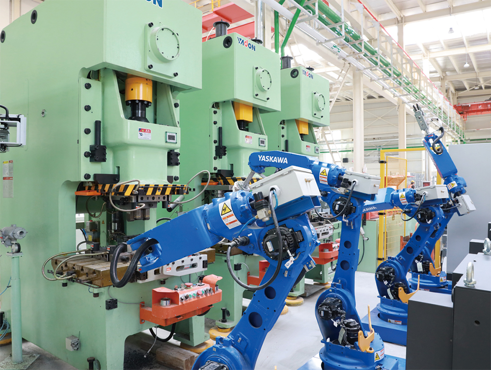 弹条成型生产线