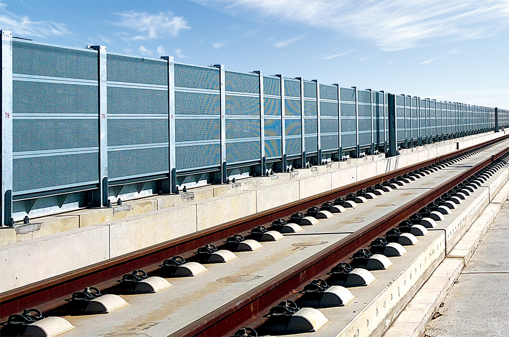 新型金属声屏障