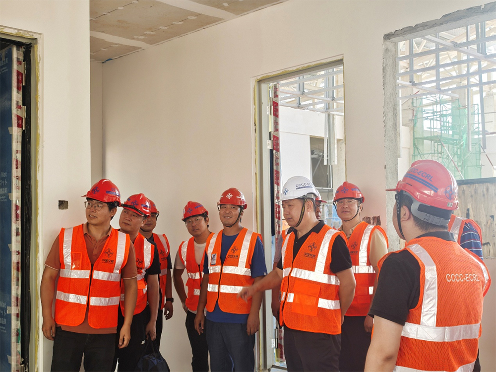 马来西亚东海岸铁路施工现场