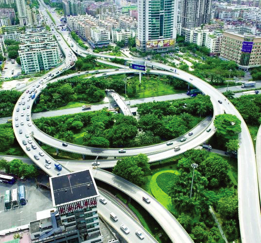 曲线连续梁桥使用状态检测及评估